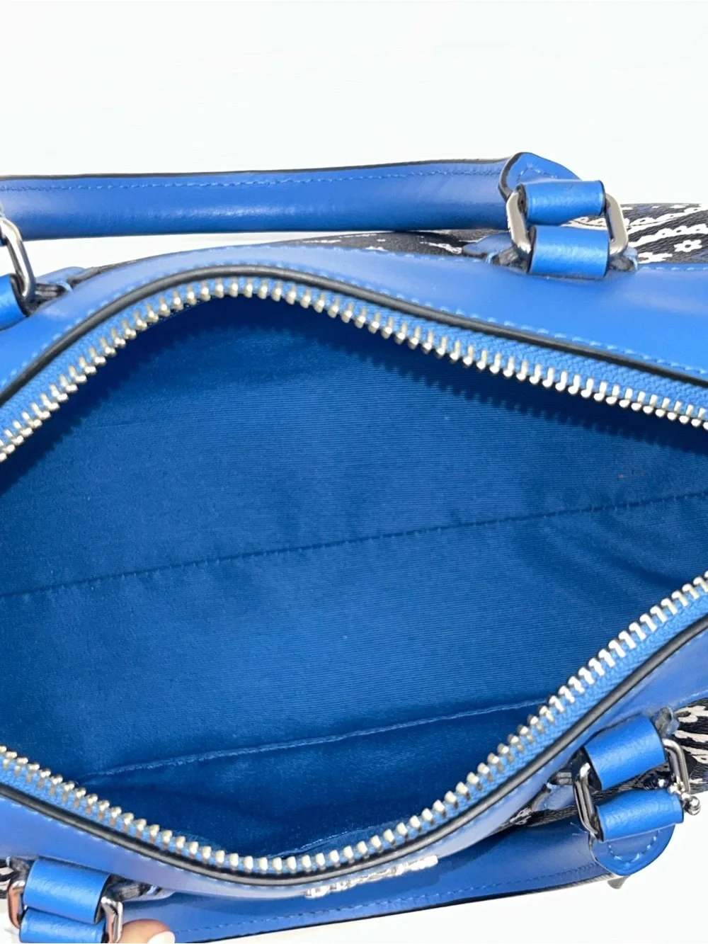 Coach Mini Bennett Butterly Bandana Print Satchel